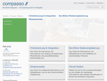 Tablet Screenshot of compasso.ch